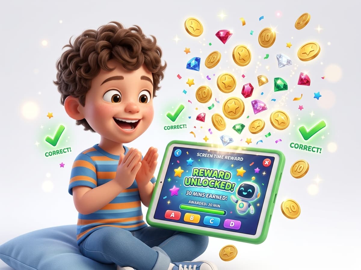 Kids Learn & Earn Rewards